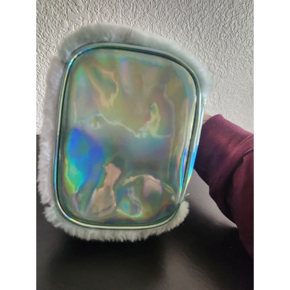 Claire's Blue Bunny Girls Carrying Case W/ Handle - Picture 4 of 5